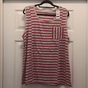 NWT Lane Bryant striped tank size 22/24